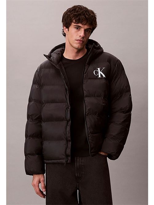 ls nylon monogram puffer jkt CALVIN KLEIN JEANS | LV04RD528GUB1